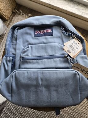 Jansport Light Blue Everyday Backpack Denim NWT